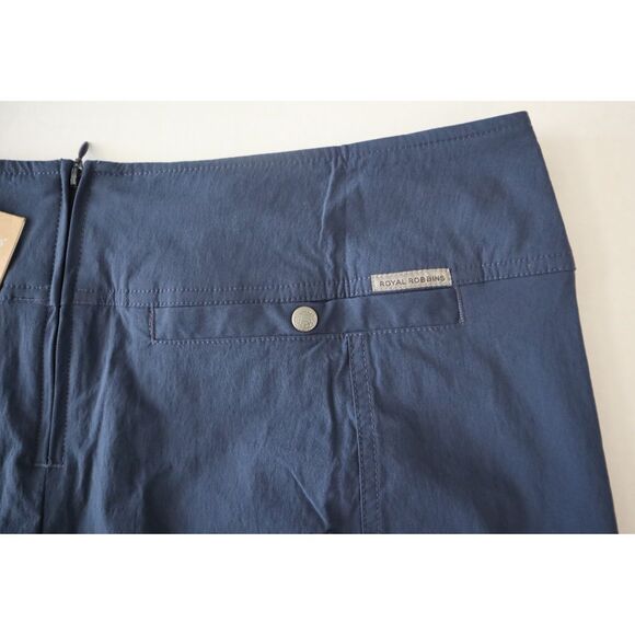 Royal Robbins Y35179-722 Women's Sz 14 Blue Eco-Adventurer Discovery III Skort - Picture 7 of 11